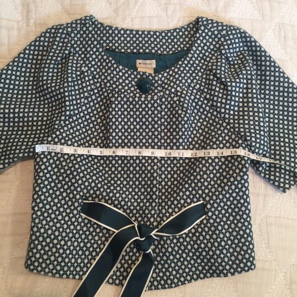 Anthropologie - Elevenses “Tea Cozy” Tweed Jacket - Picture 5 of 8